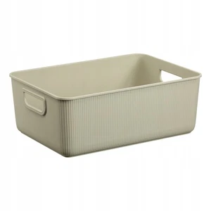 Kunststoffbehälter Aufbewahrungsbox 10 L beige - Bild 1 von 1