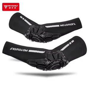 Summer Motorcycle Elbow Pads Mtb Cycling Elbow Protection Moto Elbow Protector - Picture 1 of 22