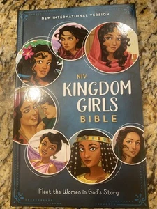 NIV Kingdom Girls Bible Full Color Hardcover Teal Comfort Print Women - Picture 1 of 1