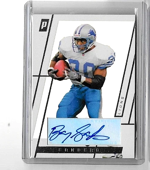 BARRY SANDERS 2007 TOPPS PARADIGM CERTIFIED AUTOGRAPH#143/149 - Image 1 of 1