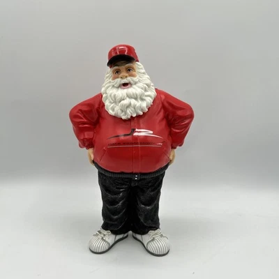 Figura de Papá Noel Roja NASCAR #8 Dale Earnhardt Jr Fan de Papá Noel 8 pulgadas de alto Foto 1 de 4