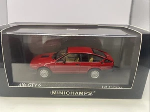 ALFA ROMEO GTV6 Red 1983 1/43 MINICHAMPS 400120140 - Picture 1 of 7