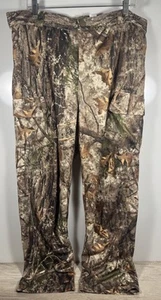 Men's XL Cabela's Zonz Woodlands Camo Polyester Mesh Cargo Hunting Pants - Picture 1 of 22