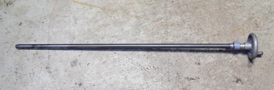 109.20630 6" Craftsman Metal Lathe Lead Screw Shaft, Crank Wheel, Bracket 109 - Image 1 of 4