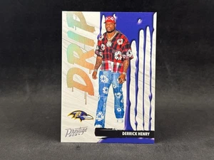 2024 PANINI PRESTIGE DERRICK HENRY D-DHY DRIP CASE-HIT SP BALTIMORE RAVENS - Picture 1 of 2