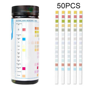 50pcs 14-in-1 Drinking Water Test Kit Water Quality Test for Well and Tap Water