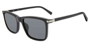 New POLARIZED Tumi Men's Sunglasses STU006 Black w/ Case Retail $190+ - Picture 1 of 2