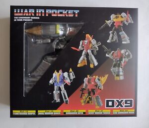 Set de 5 Transformers <no> DINOBOTS - War in Pocket - DX9