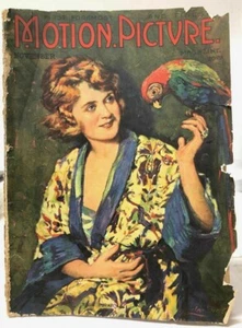  Motion Picture Magazine November 1919 Hollywood Movie Stars Entertainment - Picture 1 of 11