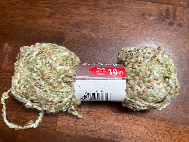 Bernat yarn - SOFT BOUCLE' - quicker and thicker - 163g  5.75oz  131m  144yd - Image 1 of 1