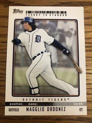 Magglio Ordonez 2009 Topps Ticket To Stardom Tigers #127   *A692* - Image 1 of 2