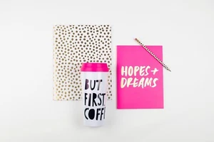 Thermal Coffee Travel Mug shop ban.do & Kate Spade - 7 Designs - Picture 1 of 20