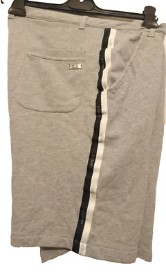 ICEBERG DESIGNER LOGO SWEAT GREY  SHORTS SIZE XL — 第 1/4 张图片