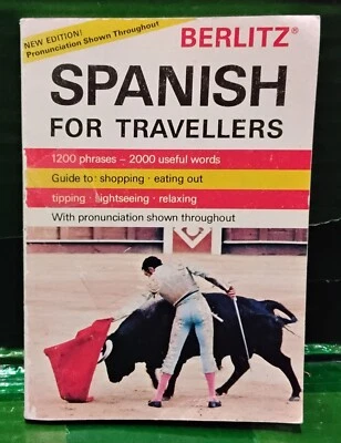 1974 Berlitz Spanish for Travellers - Image 1 of 3