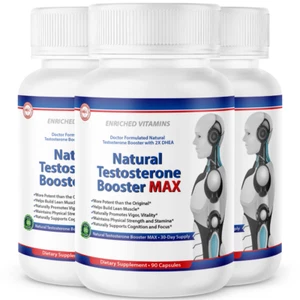 3 PK - Natural Testosterone Booster Max - Male Enhancement Testosterone Booster - Picture 1 of 4
