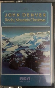 Vintage 1975 John Denver Rocky Mountain Christmas RCA Cassette Tape USA Made - Picture 1 of 12