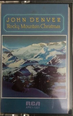 Vintage 1975 John Denver Rocky Mountain Christmas RCA Cassette Tape USA Made - Image 1 of 4