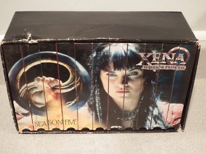 XENA Warrior Princess Complete Season 5 VHS Tape Box Set. - Picture 1 of 3
