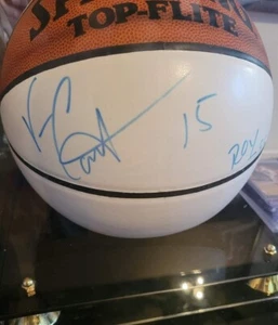 Vince Carter RAPTORS Signed Basketball NBA JSA COA With ROY Inscription RARE  - Picture 1 of 3