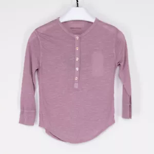 Zadig & Voltaire Women Andy Raibow Long-Sleeve T-Shirt Orchidee Size XS - Picture 1 of 5