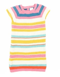 NEXT GirlsStriped Cotton Blend A-Line Size 2-3 Years - Picture 1 of 10