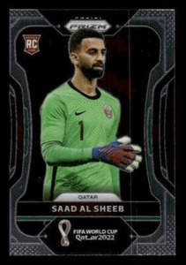2022 Panini Prizm World Cup #190 Saad Al Sheeb Rookie Qatar - Picture 1 of 2