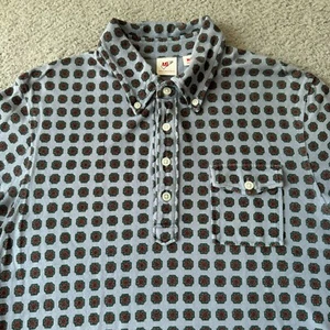 NUEVA Camisa Polo Uniqlo Para Hombres Gris Mediana Michael Bastian Preppy Informal Exterior - Imagen 1 de 10