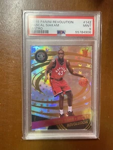 2016-17 Panini Revolution Pascal Siakam Astro Rookie RC PSA MINT 9 - Picture 1 of 2