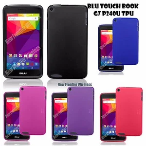 BLU Touch Book G7 P240U TPU Soft Cover Gel Case - Imagen 1 de 6