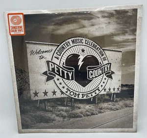 Petty Country country Music Celebration of Tom petty 2-LP Tangerine Vinyl NEW - Picture 1 of 4