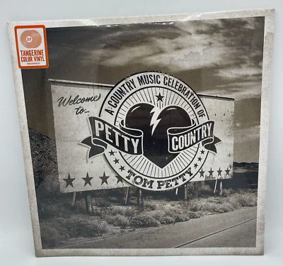 Petty Country country Music Celebration of Tom petty 2-LP Tangerine Vinyl NEW - Image 1 of 4