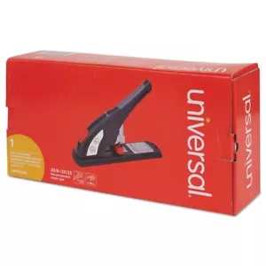 Universal 43048 Heavy-Duty 200 Sheet Capacity Stapler - Black/Graphite/Red New - Picture 1 of 4