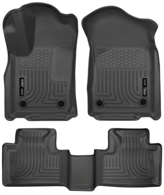 Forros de piso Husky Liners 99151 WeatherBeater para Dodge Durango 2016-2024 Foto 1 de 4
