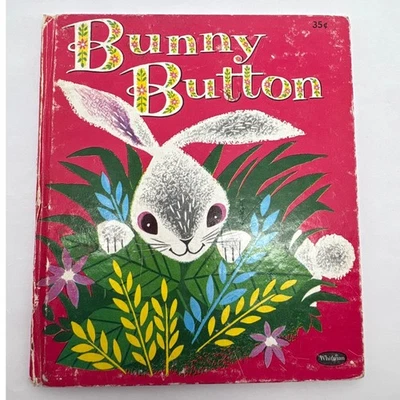 Bunny Button Whitman Tell A Tales Book Revana Bernice Myers 1953 Vintage - Image 1 of 4