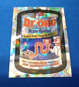 2014 Wacky Packages Chrome Series 1 "DR.ONO" #88 Atomic Refractor Card - Picture 1 of 1