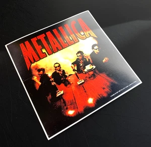 RARO! METALLICA Heavy Metal Punk Rock MÚSICA VINTAGE calcomanía pegatina banda Nuevo de Lote Antiguo 1997 - Imagen 1 de 5