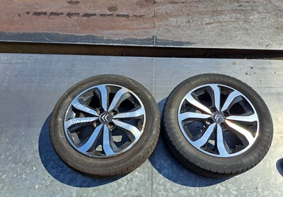 2x Citroen C1 Alufelgen mit Reifen 165/60R15 Dot3024 C1 2.Generation - Bild 1 von 4