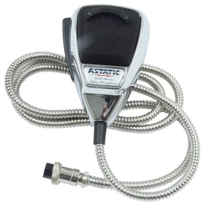 636LC Chrome Noise Canceling 4 pin CB Radio Mic - Zdjęcie 1 z 2
