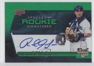 2008 Upper Deck Spectrum Rookie Signatures Green Rob Johnson #136 - Image 1 of 2