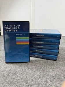 6 AVIATION TRAINING CENTER ATC Private Pilot Training VHS Tapes Flying Aviation - Picture 1 of 4