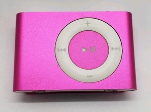 Apple iPod Shuffle 2nd Generation Pink MP3 Media Player Tested 1 GB - Picture 1 of 4