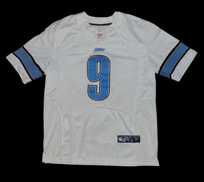 Camiseta deportiva de fútbol americano Matthew Stafford Detroit Lions Nike Limited blanca NFL #9 Foto 1 de 4