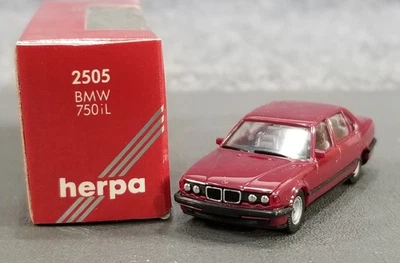 DE COLECCIÓN HERPA 1:87 HO 2505 BMW 750 iL IOB HECHO EN ALEMANIA Foto 1 de 4