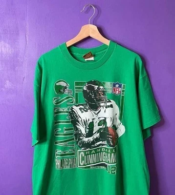 Camisa Philadelphia Eagles Randall Cunningham Unisex Hombres Mujeres AN57264 Foto 1 de 2