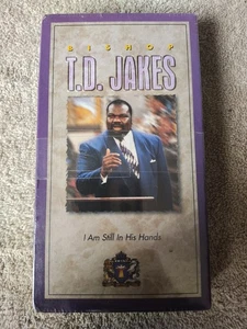 VHS Tape - Bishop T.D. Jakes: I AM STILL IN HIS HANDS NEW, Sealed - Picture 1 of 3