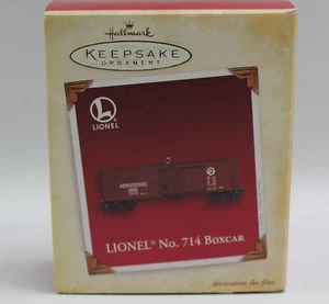 Hallmark Ornaments Keepsake Lionel No.714 Boxcar Pennsylvania RR - Picture 1 of 1