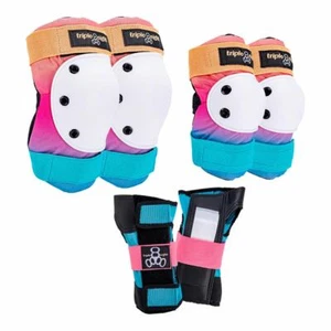 Triple Eight Saver Series Rollerskating Pad Set - Sunset - Picture 1 of 7