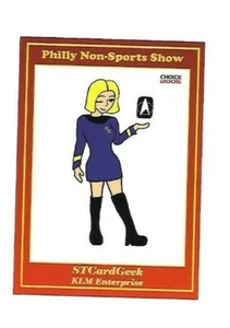 2005  Philly Non Sports Card Show Exclusive - Star Trek Card Geek Promo #36 - Picture 1 of 2