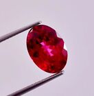 3.50 Ct Natural Burmese Red Painite Oval Cut Loose Gemstone Certified 10X7 Mm