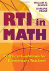 RTI in Math : Practical Guidelines for Elementary Teachers Paperb